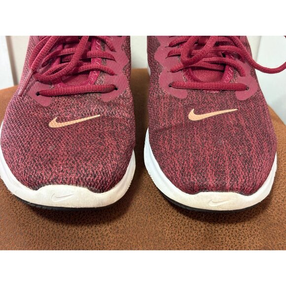 Nike Flex TR 9 Red Gold Running Shoes AQ7491-601 Womens 8 Athletic Sneakers - Picture 2 of 9